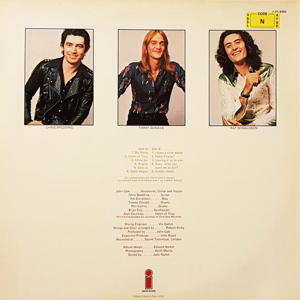 John Cale : Helen Of Troy (LP, Album)