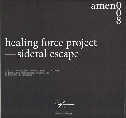 Healing Force Project : Sideral Escape (LP, MiniAlbum)