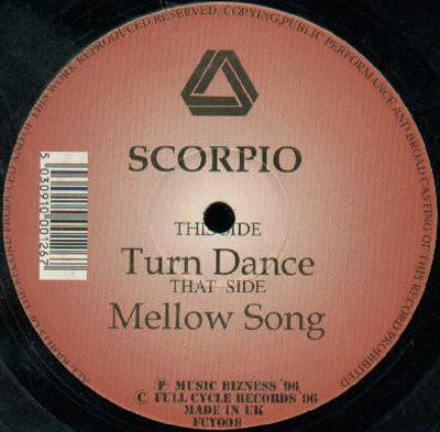 Scorpio : Mellow Song / Turn Dance (12")