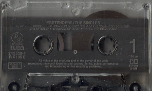 The Pretenders : The Singles (Cass, Comp)