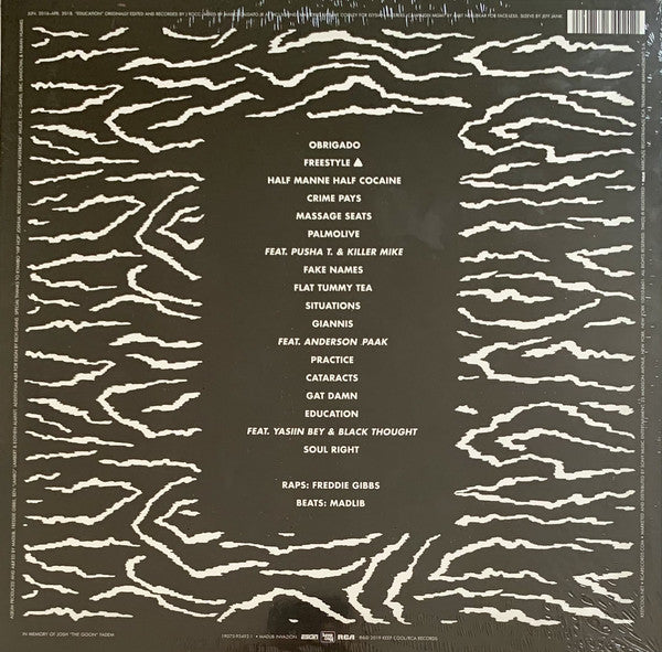 Freddie Gibbs & Madlib : Bandana (LP, Album, RE, RM, Hal)