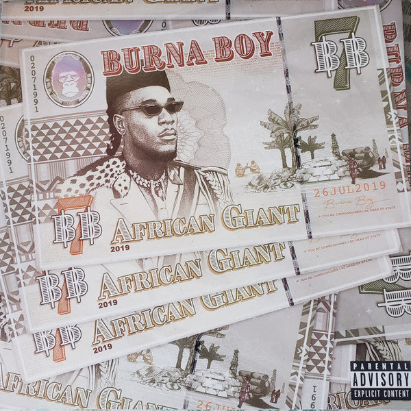 Burna Boy : African Giant (2xLP, Album)