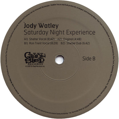 Jody Watley : Saturday Night Experience (12")