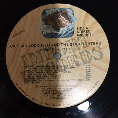 Robert Calvert : Captain Lockheed And The Starfighters (LP, Album)