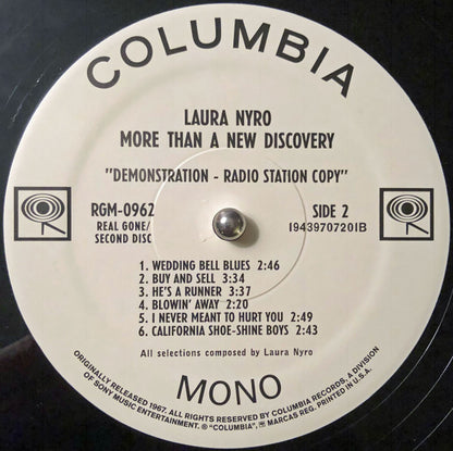 Laura Nyro : More Than A New Discovery (LP, Album, Mono, Ltd, RE, Vio)