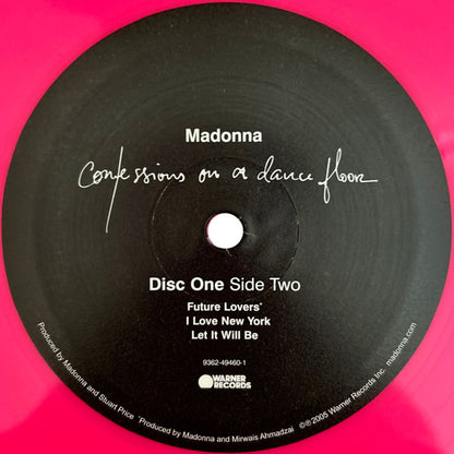 Madonna : Confessions On A Dance Floor (2xLP, Album, Ltd, RE, RP, Pin)