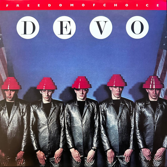 Devo : Freedom Of Choice (LP, Album, Ltd, RE, Whi)