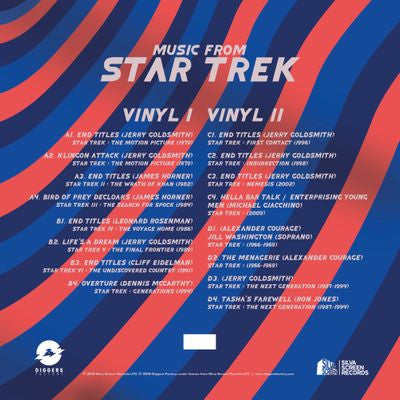 The City Of Prague Philharmonic Orchestra : Music From Star Trek (2xLP, Ltd)
