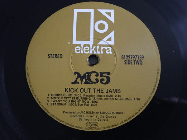 MC5 : Kick Out The Jams (LP, Album, RE, Gat)