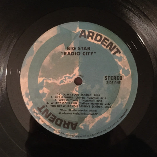 Big Star : Radio City LP, Album, Mono, RE, 180 (NM or M- / NM or M
