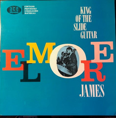 Elmore James : King of the Slide Guitar (LP, Mono, Yel)