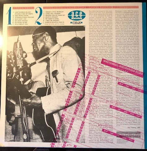 Elmore James : King of the Slide Guitar (LP, Mono, Yel)