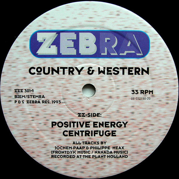 Country & Western : Reincarnation / Positive Energy (12")