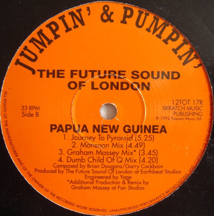 The Future Sound Of London : Papua New Guinea (12")