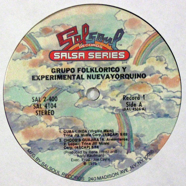Grupo Folklorico Y Experimental Nuevayorquino : Concepts In Unity (2xLP, Album, Gat)