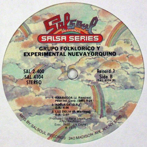 Grupo Folklorico Y Experimental Nuevayorquino : Concepts In Unity (2xLP, Album, Gat)