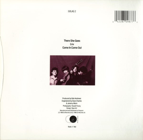 The La's : There She Goes (7", Single, Pap)