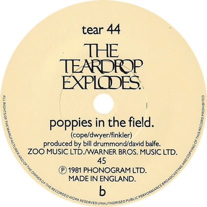 The Teardrop Explodes : Ha-Ha I'm Drowning (2x7", Gat)