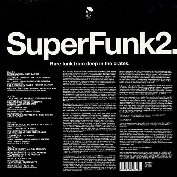 Various : SuperFunk2. (2xLP, Comp)