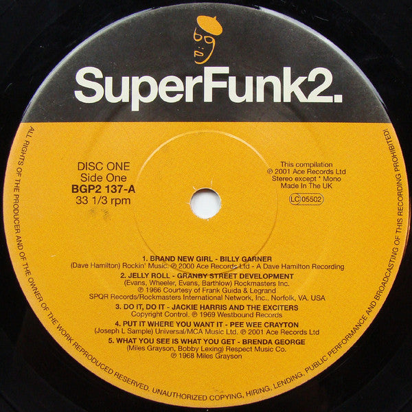 Various : SuperFunk2. (2xLP, Comp)