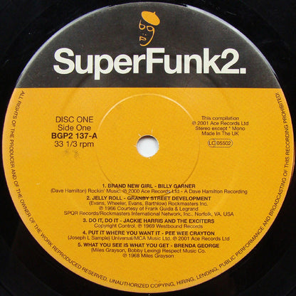 Various : SuperFunk2. (2xLP, Comp)