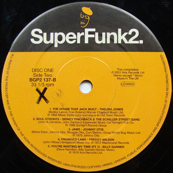 Various : SuperFunk2. (2xLP, Comp)