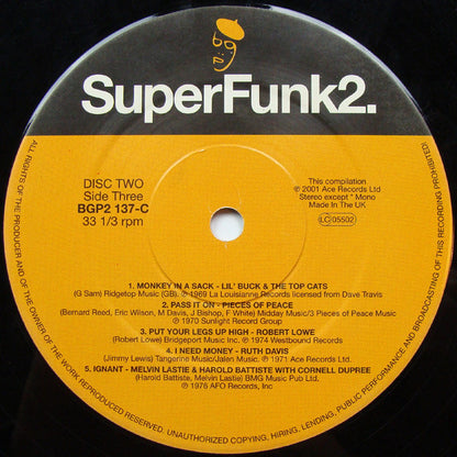 Various : SuperFunk2. (2xLP, Comp)