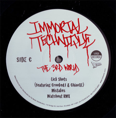 Immortal Technique & DJ Green Lantern : The 3rd World (2xLP, Album)
