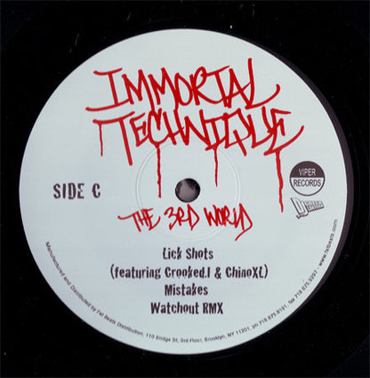 Immortal Technique & DJ Green Lantern : The 3rd World (2xLP, Album)