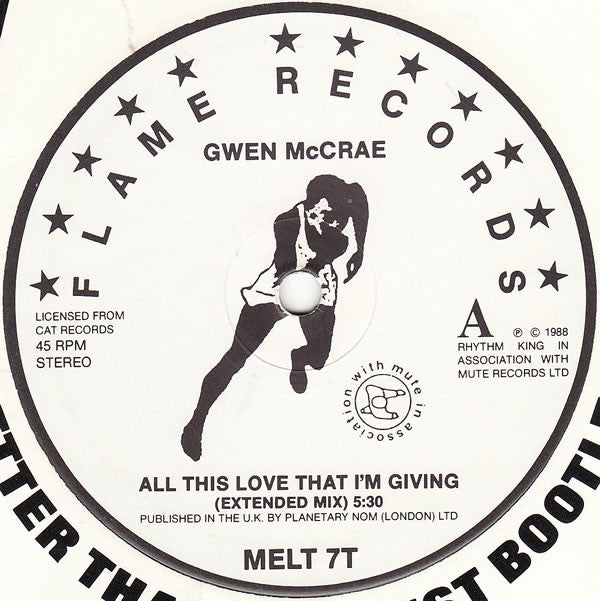 Gwen McCrae : All This Love That I'm Giving (12")