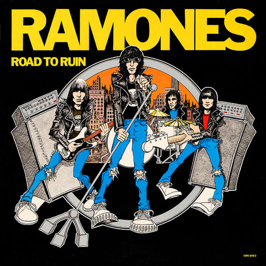 Ramones : Road To Ruin (LP, Album, Yel)