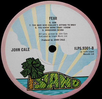John Cale : Fear (LP, Album)