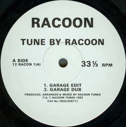 Racoon (3) : Tune By Racoon (12")