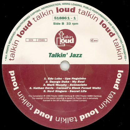 Various : Talkin' Jazz (Themes From The Black Forest) (LP, Comp)