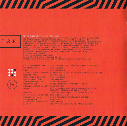 Twenty One Pilots : Blurryface (CD, Album, RE)