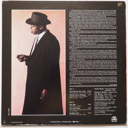 Archie Shepp : Down Home New York (LP, Album)