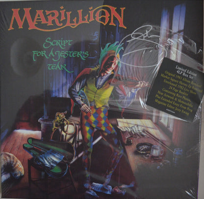 Marillion : Script For A Jester's Tear (LP, Album + 12", EP + 2xLP + Box, Ltd)
