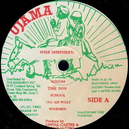 Prince Jazzbo : Wise Shepherd (LP, Album)