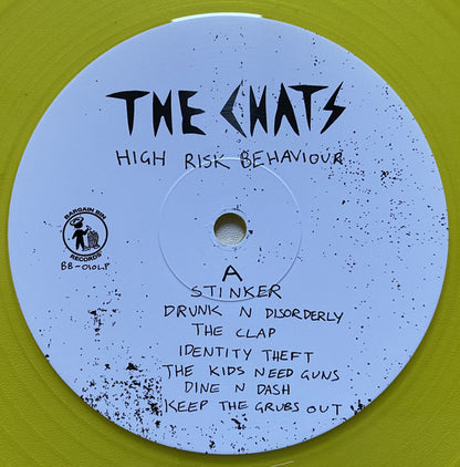The Chats (2) : High Risk Behaviour (LP, Album, Ltd, Yel)
