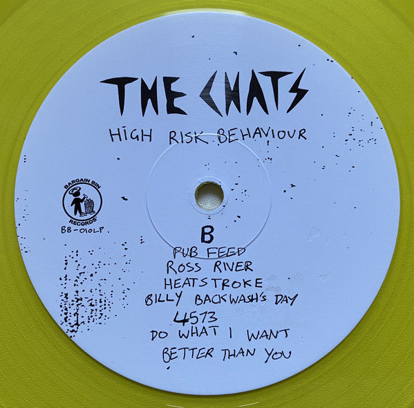 The Chats (2) : High Risk Behaviour (LP, Album, Ltd, Yel)