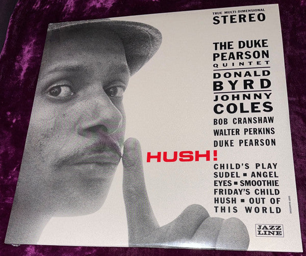 The Duke Pearson Quintet : Hush! (LP, Album, RE)