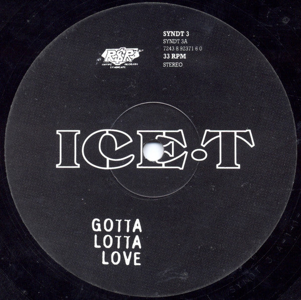 Ice-T : Gotta Lotta Love (12", Single, Pos)