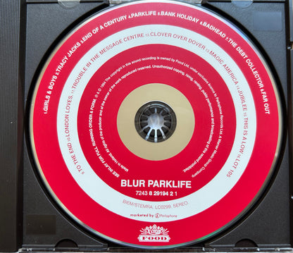 Blur : Parklife (CD, Album, M/Print, RE, RP)