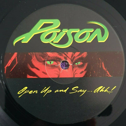 Poison (3) : Open Up And Say ...Ahh! (LP, Album, Cen)