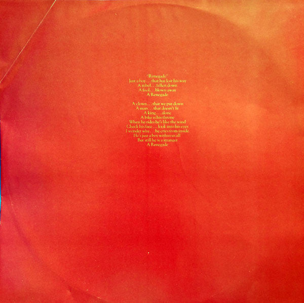 Thin Lizzy : Renegade (LP, Album)