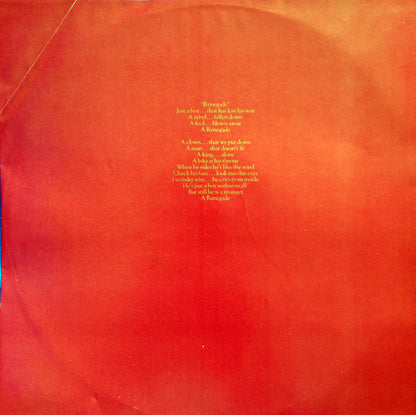 Thin Lizzy : Renegade (LP, Album)