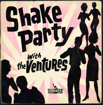 The Ventures : Shake Party With The Ventures (7", EP)