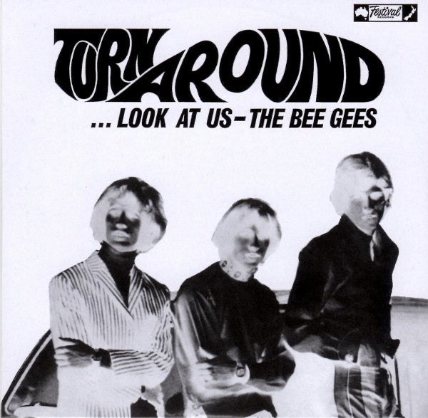 Bee Gees : Turn Around, Look At Us (LP, Comp, Mono)