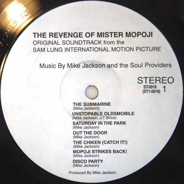 Mike Jackson (10) & The Soul Providers : The Revenge Of Mister Mopoji (LP, Album)