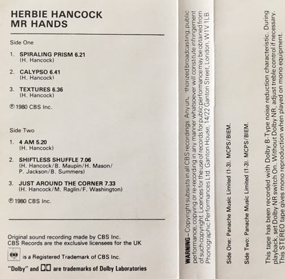 Herbie Hancock : Mr. Hands (Cass, Album, Dol)